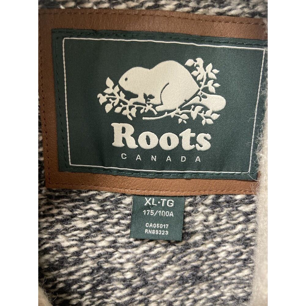 Roots Cabin Womens XL Wool Cardigan Sweater 20.5 X 28 Inches - Picture 5 of 6